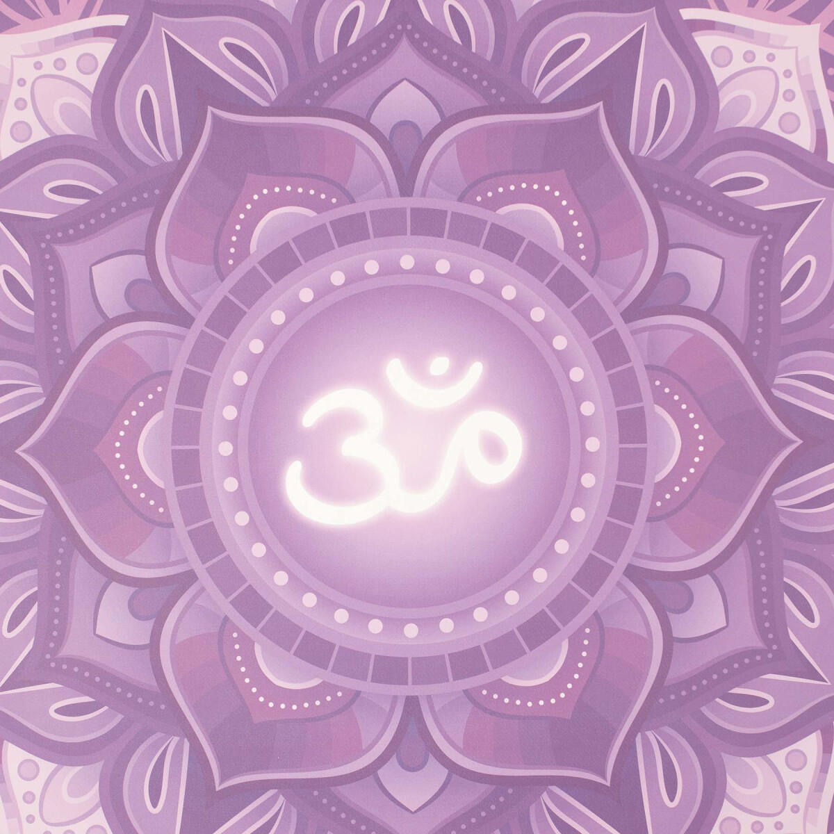 PODLOŽKA PU-FROSTED YOGA MAT OM 4/7