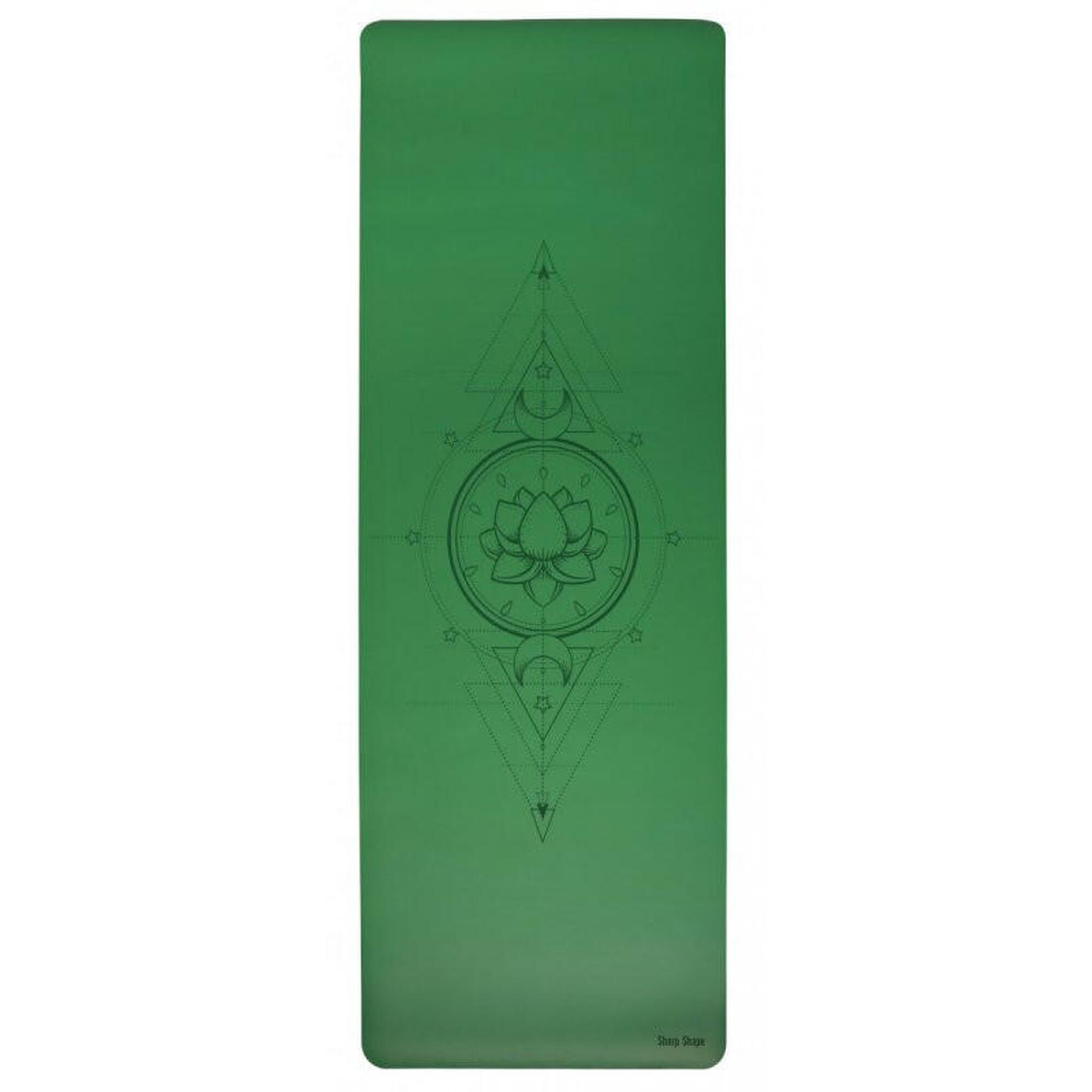 SHARP SHAPE PODLOŽKA NA JÓGU PU DREAM ZELENÁ