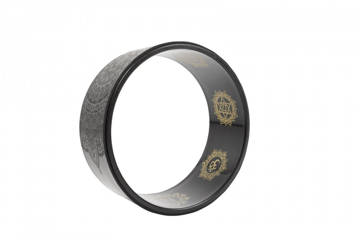 Kruh na jógu MANTRA ČERNÝ 2/4