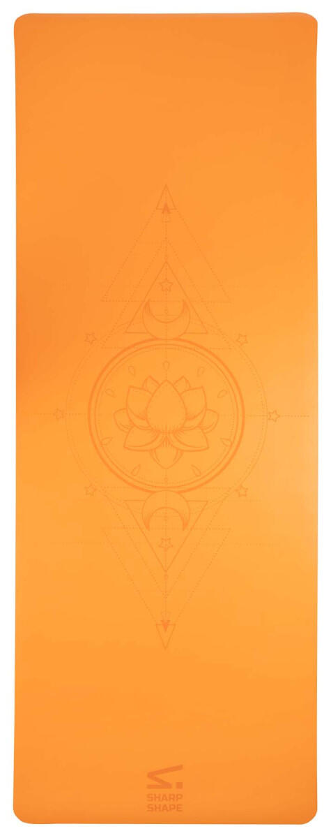 SHARP SHAPE PODLOŽKA NA JÓGU PU DREAM ORANŽOVÁ