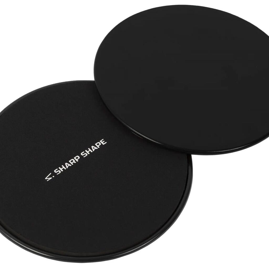 Kĺzavé disky CORE SLIDERS ČIERNE SHARP SHAPE