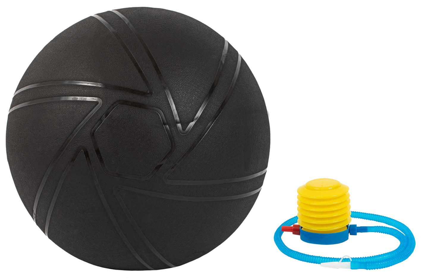 GYMNASTICKÝ MÍČ PRO ČERNÝ SHARP SHAPE 1/2
