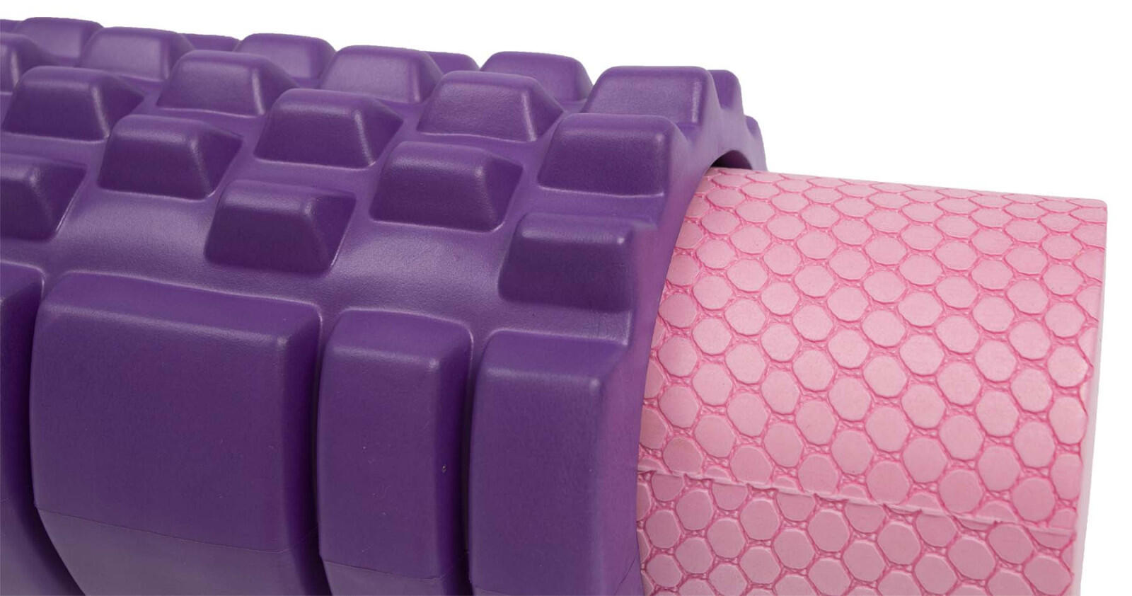 VÁLEC NA CVIČENÍ ROLLER 2V1 FIALOVÝ SHARP SHAPE 2/3