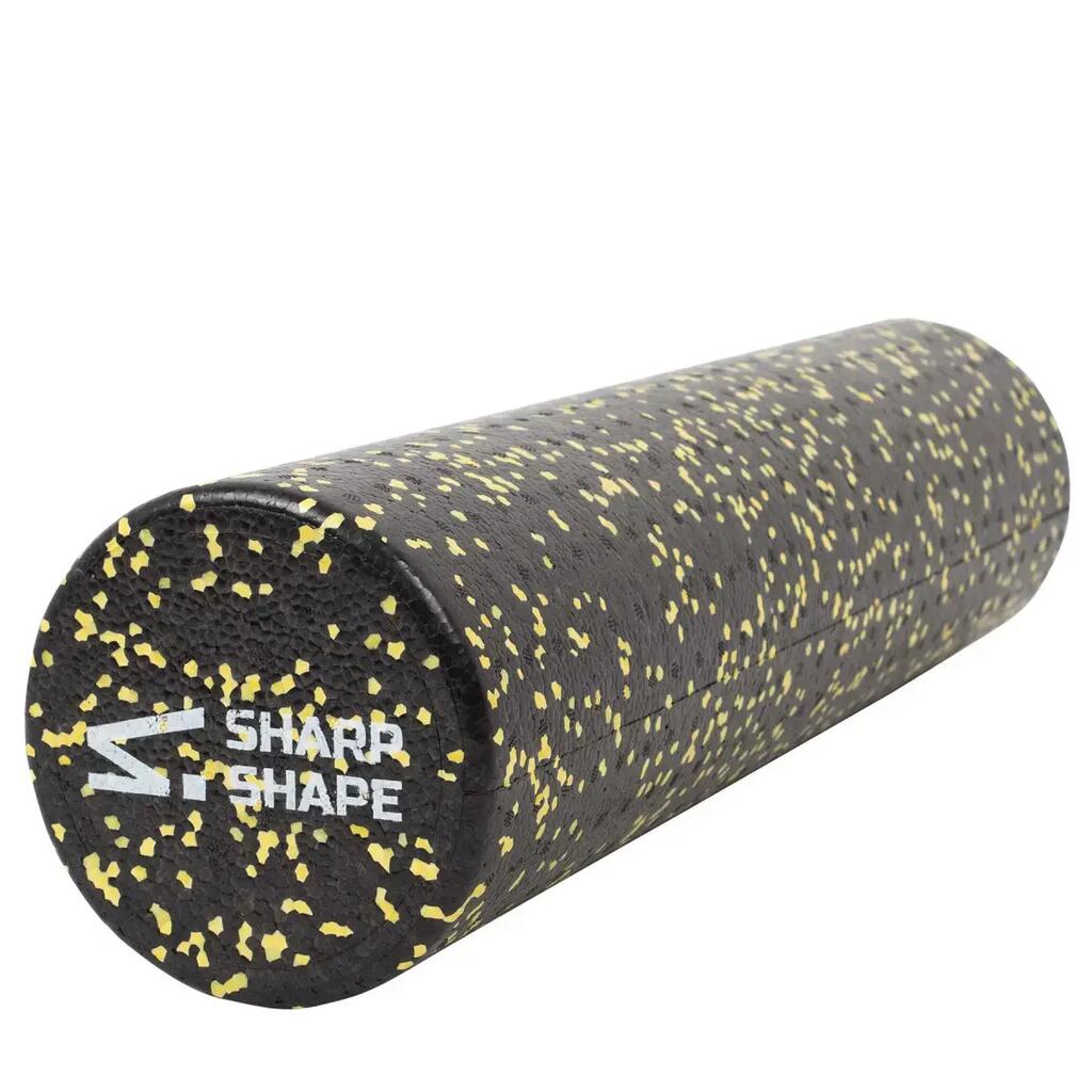 SHARP SHAPE MASÁŽNY VALEC FOAM ROLLER, ŽLTO-ČIERNA FARBA