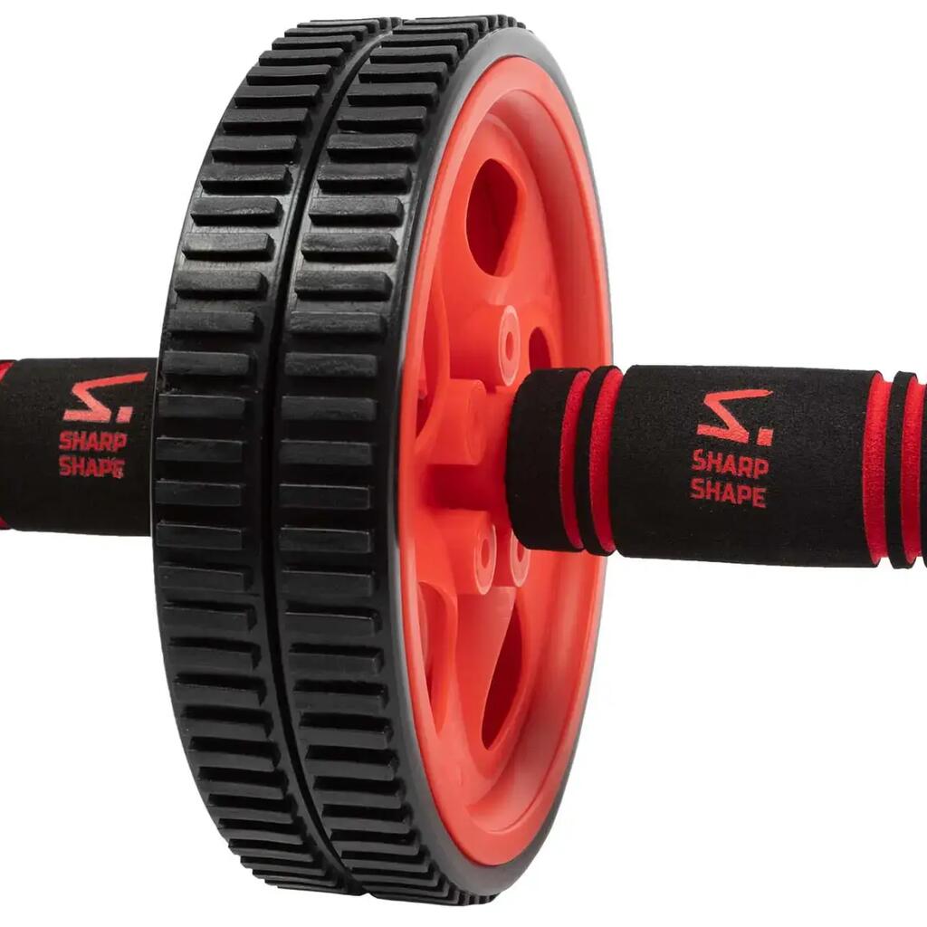 POSILŇOVACIE KOLIESKO AB WHEEL ČERVENÝ SHARP SHAPE