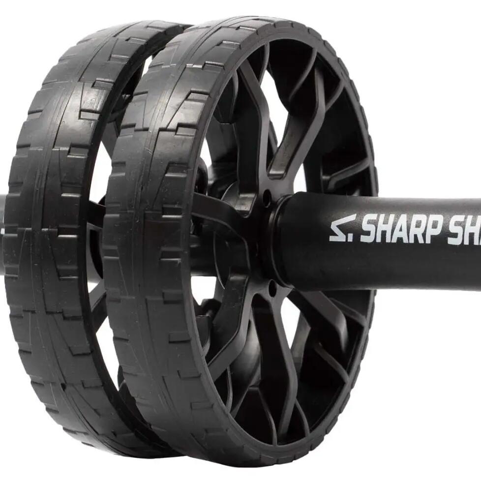 POSILŇOVACIE KOLIESKO DUAL WHEEL ČIERNE SHARP SHAPE