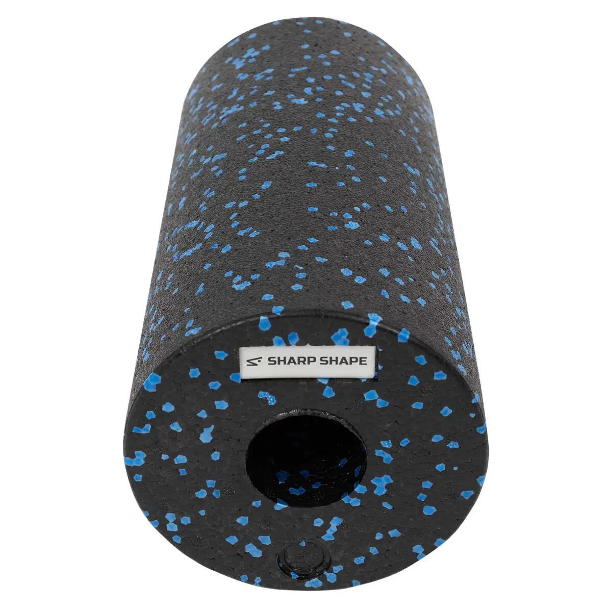 SHARP SHAPE MASÁŽNÍ VÁLEC FOAM ROLLER  30 CM, MODRO-ČERNÁ BARVA 3/6
