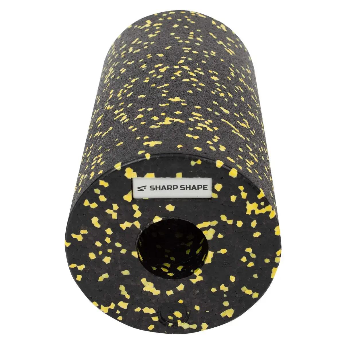 SHARP SHAPE MASÁŽNÍ VÁLEC FOAM ROLLER, ŽLUTO-ČERNÁ BARVA 3/5