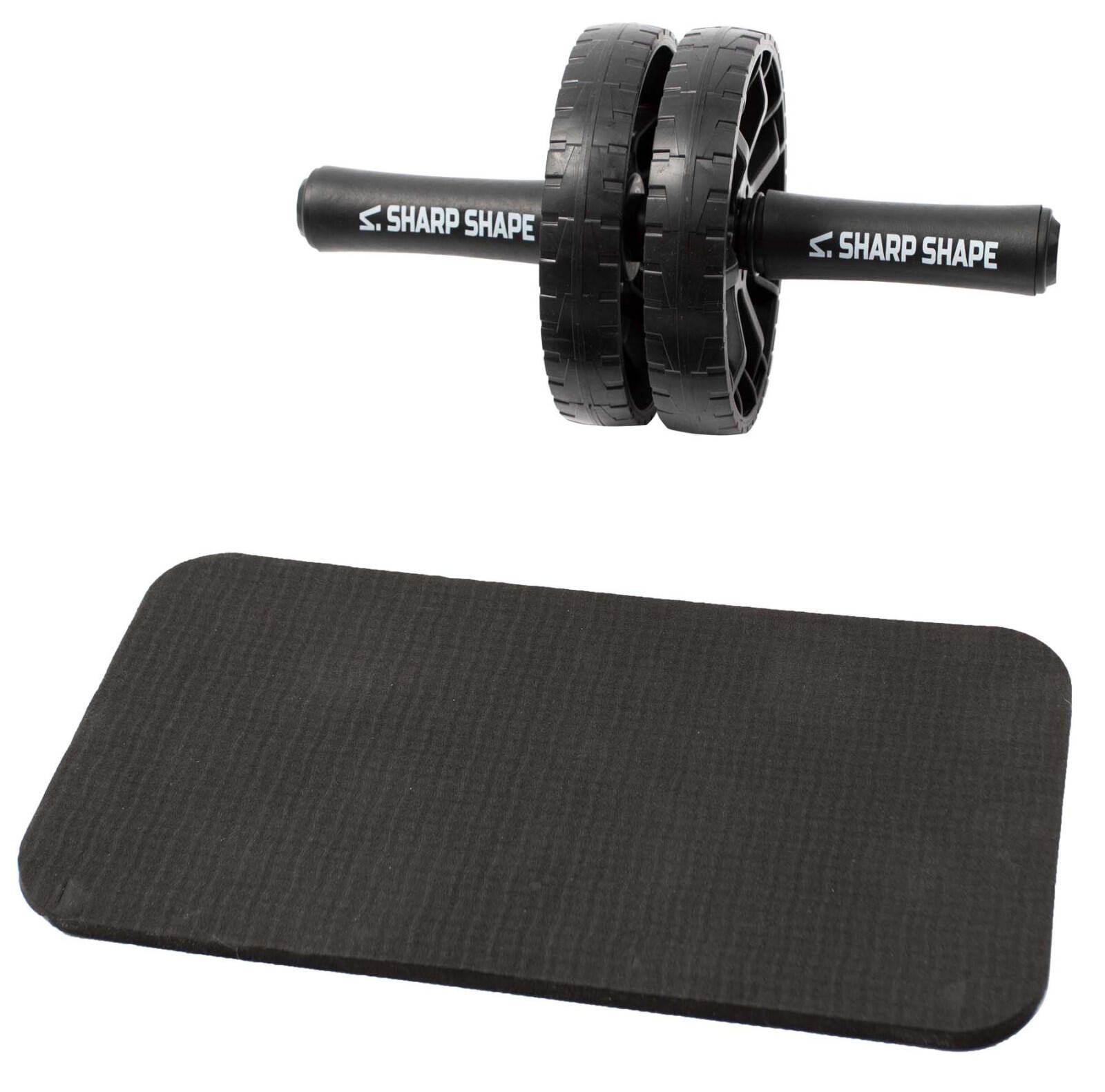 POSILOVACÍ KOLEČKO DUAL WHEEL ČERNÉ SHARP SHAPE 2/4