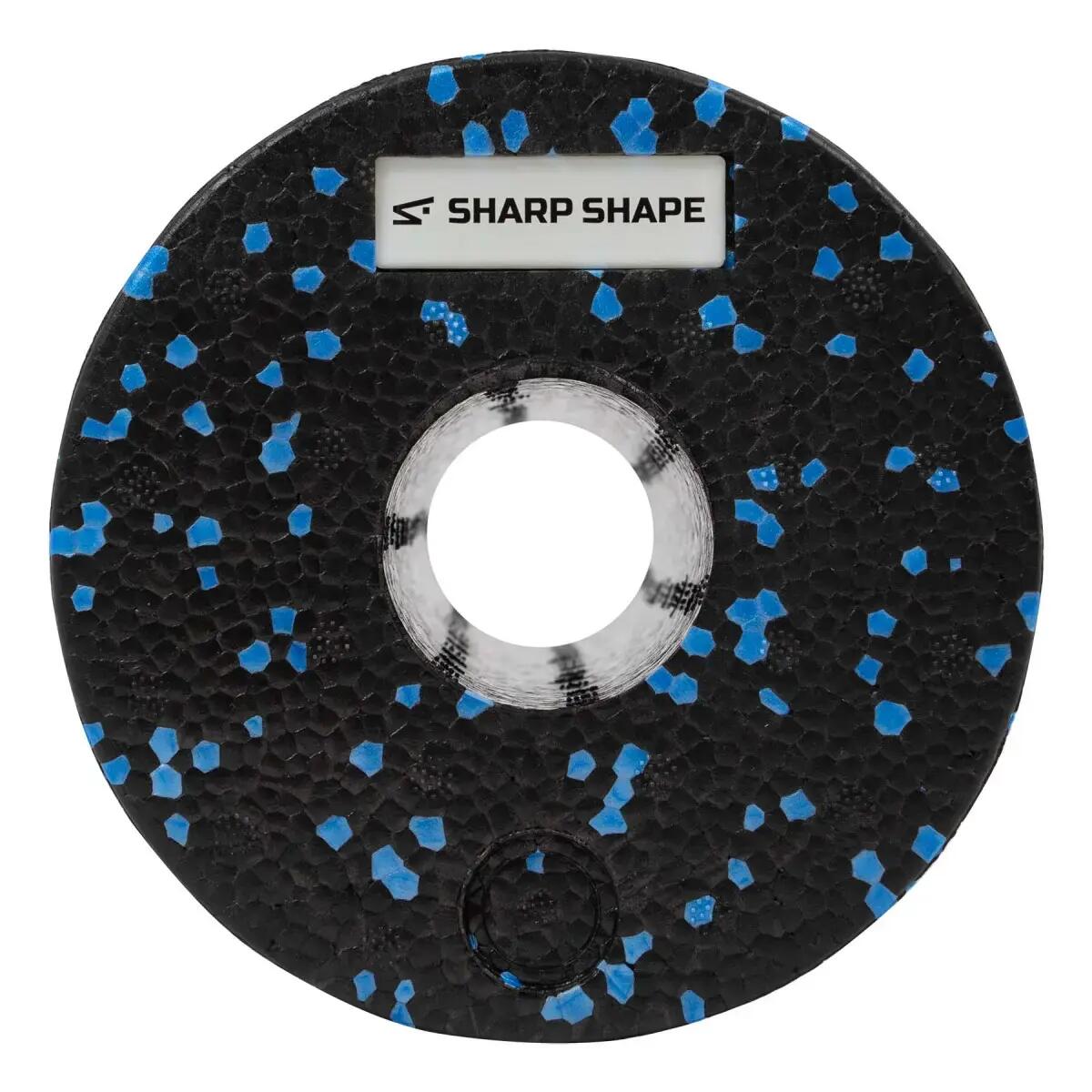 SHARP SHAPE MASÁŽNÍ VÁLEC FOAM ROLLER  30 CM, MODRO-ČERNÁ BARVA 2/6