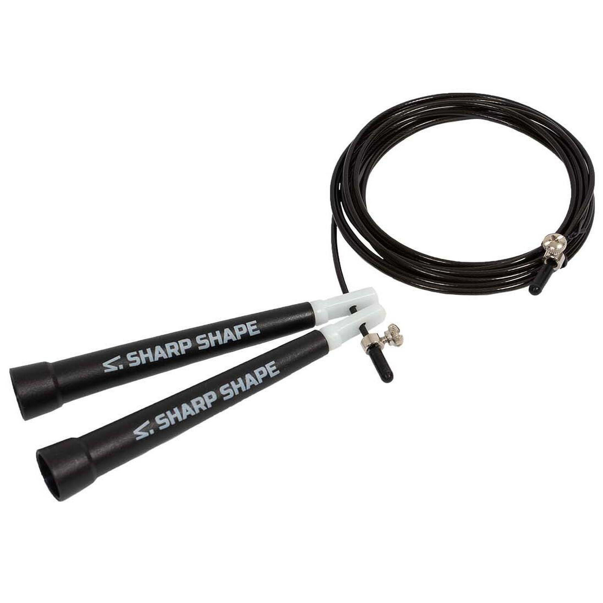 SHARP SHAPE ŠVIHADLO QUICK ROPE ČERNÉ SHARP SHAPE