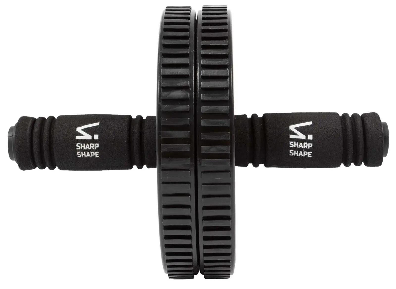 POSILŇOVACIE KOLIESKO AB WHEEL ČIERNE SHARP SHAPE 2/3