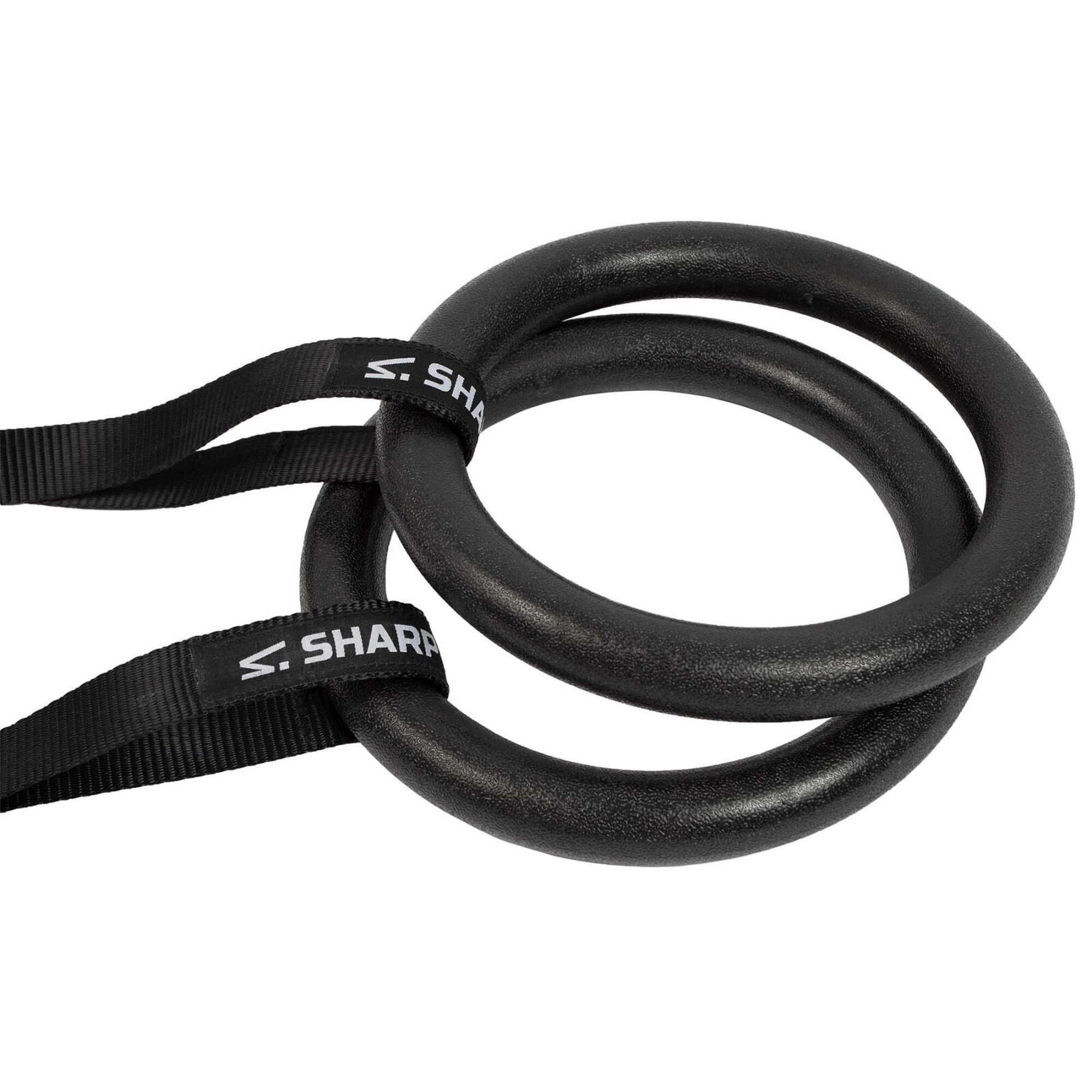 SHARP SHAPE GYMNASTICKÉ KRUHY ČERNÉ SHARP SHAPE