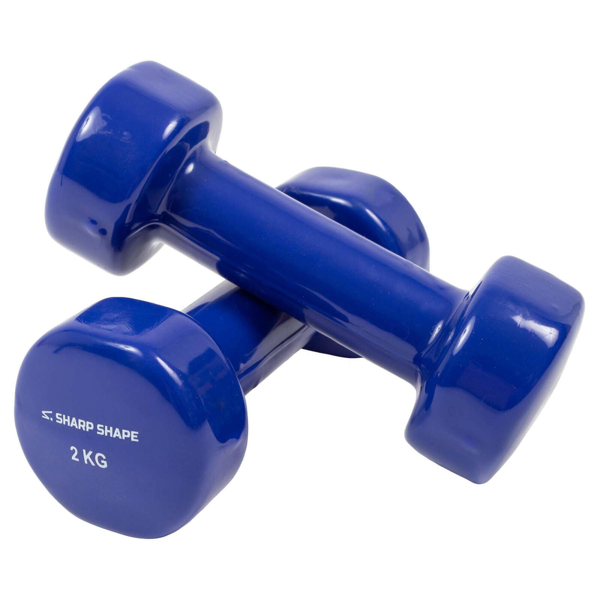 SHARP SHAPE VINYLOVÉ ČINKY 2 X 2 KG MODRÉ SHARP SHAPE