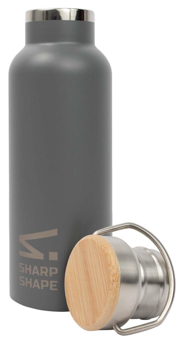 Nerezová láhev 500 ML ŠEDÁ 2/2