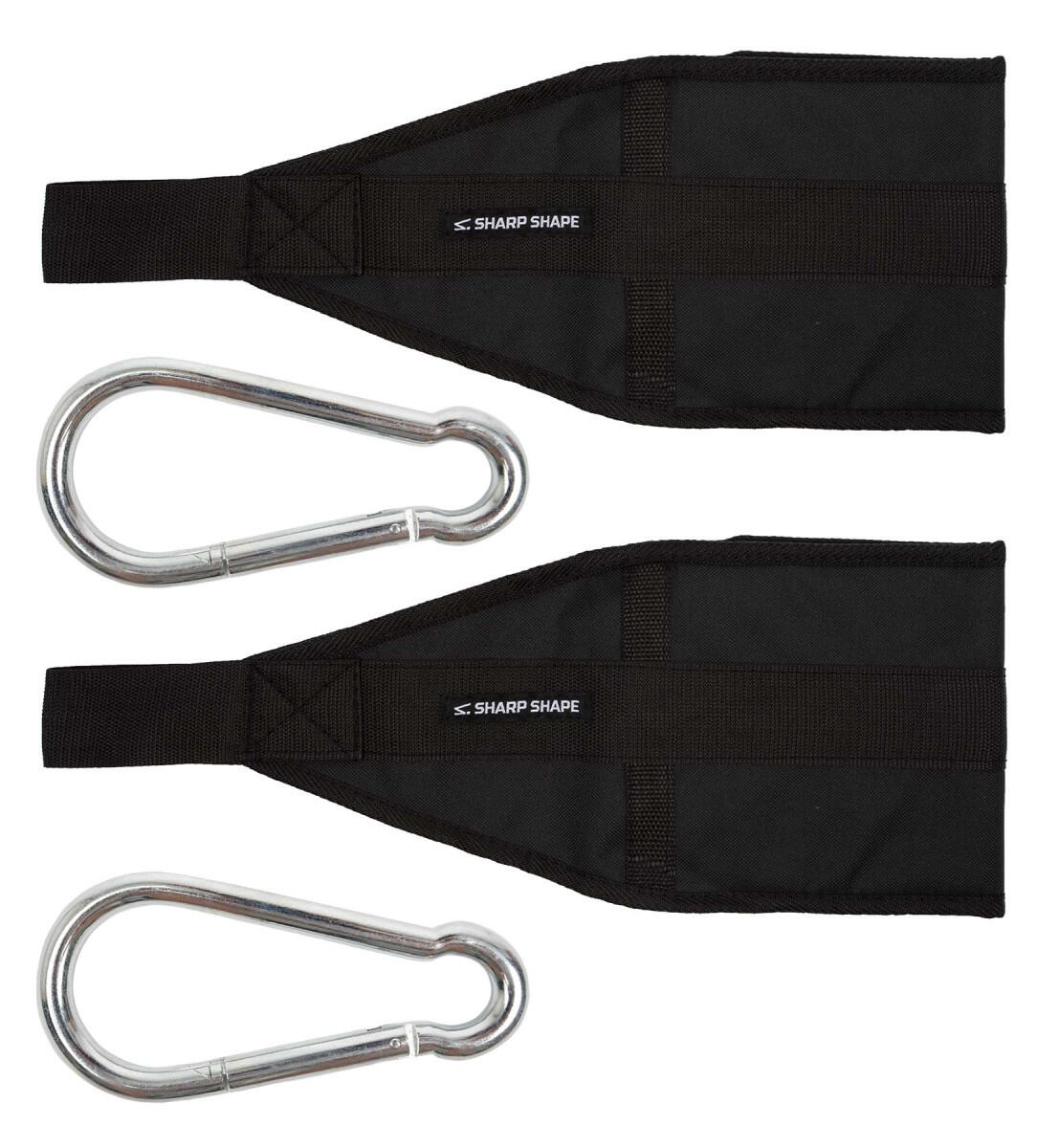 ZÁVĚSY NA PŘEDNOŽOVÁNÍ AB STRAP ČERNÝ SHARP SHAPE 2/3