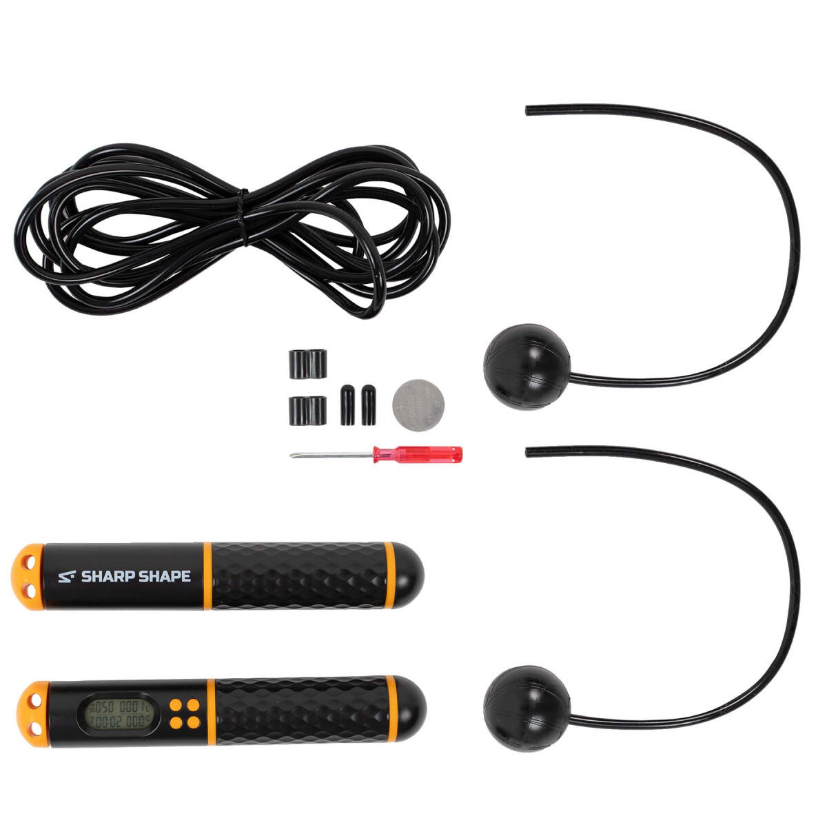 ŠVIHADLO SMART ROPE - BLACK SHARP SHAPE 2/2