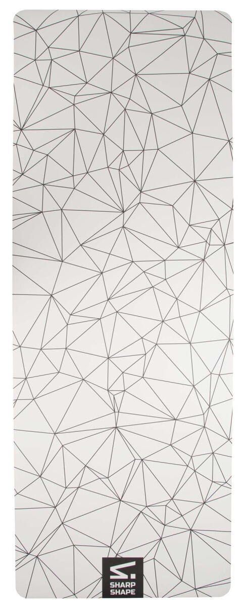 SHARP SHAPE PODLOŽKA NA JÓGU PU SPACETIME BÍLÁ