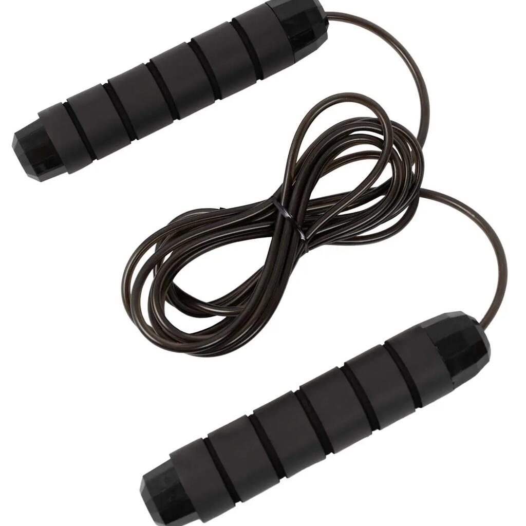 ŠVIHADLO JUMP ROPE ČIERNE SHARP SHAPE