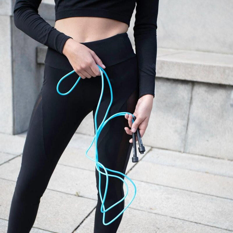 SKAKANKA SPEED ROPE NIEBIESKA SHARP SHAPE 3/3