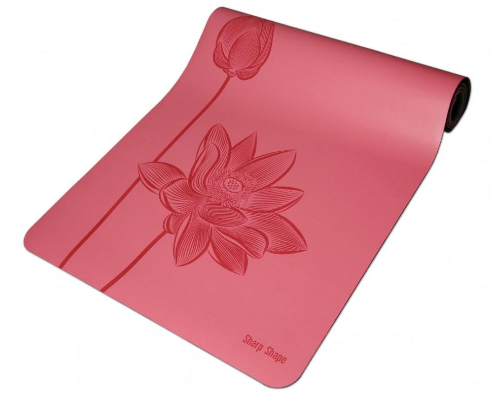 PODLOŽKA NA JÓGU PU FLOWER 2/5