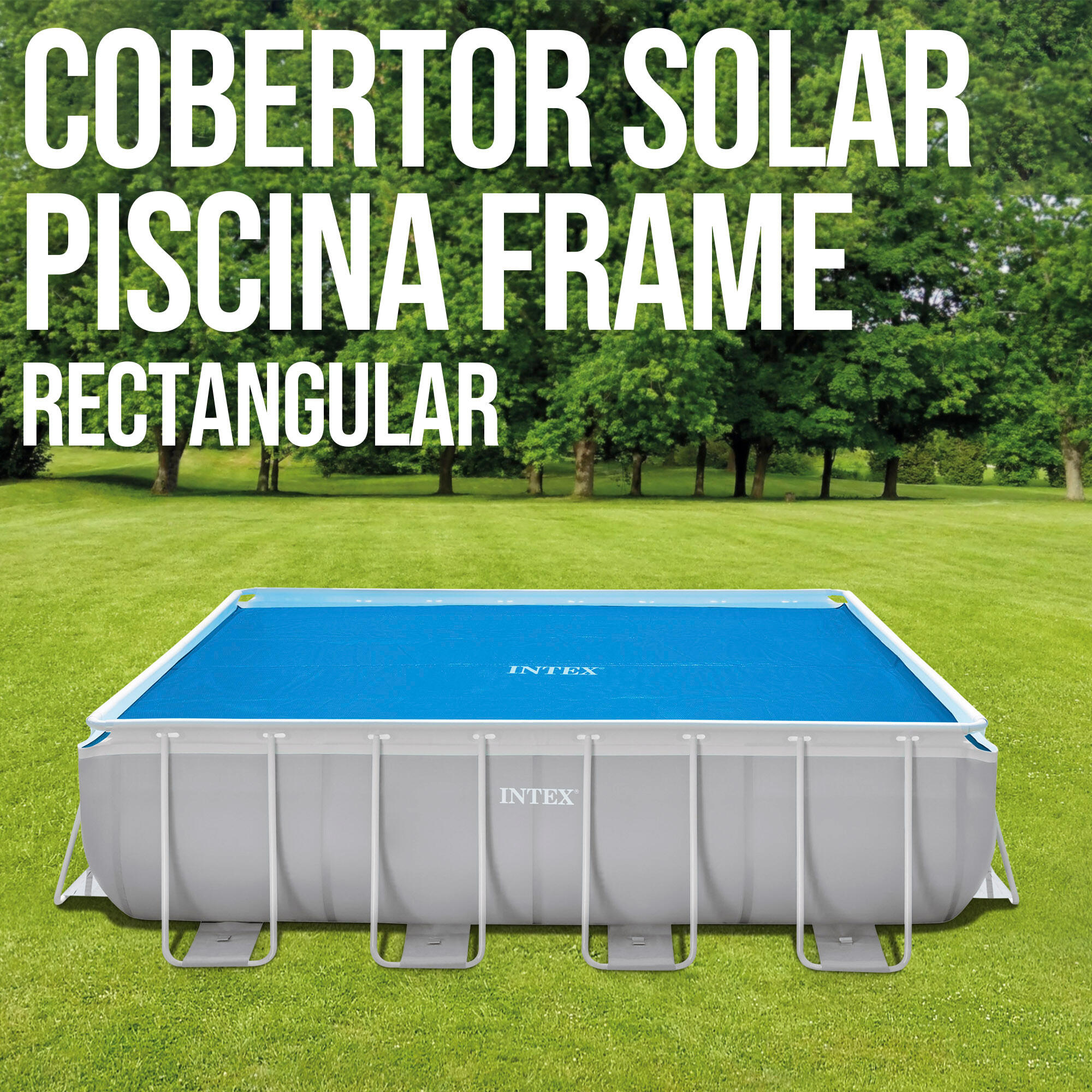 Intex 28028 - Telo Termico Piscina Rettangolare, 400x200 cm 2/7
