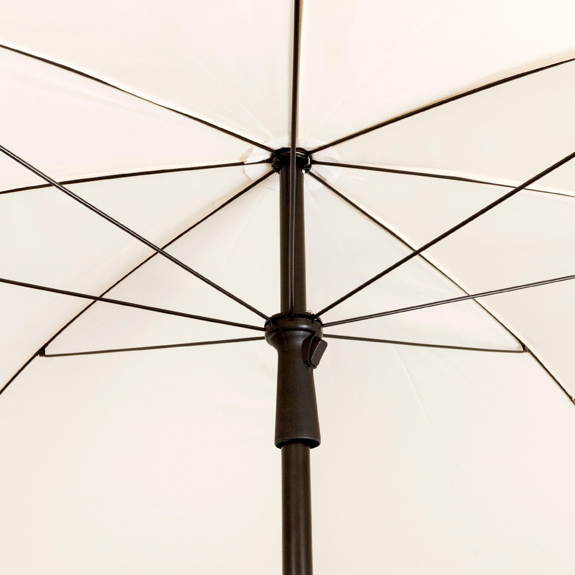 Parasol de jardin avec protection solaire 240 cm couleur beige Aktive Garden 7/7