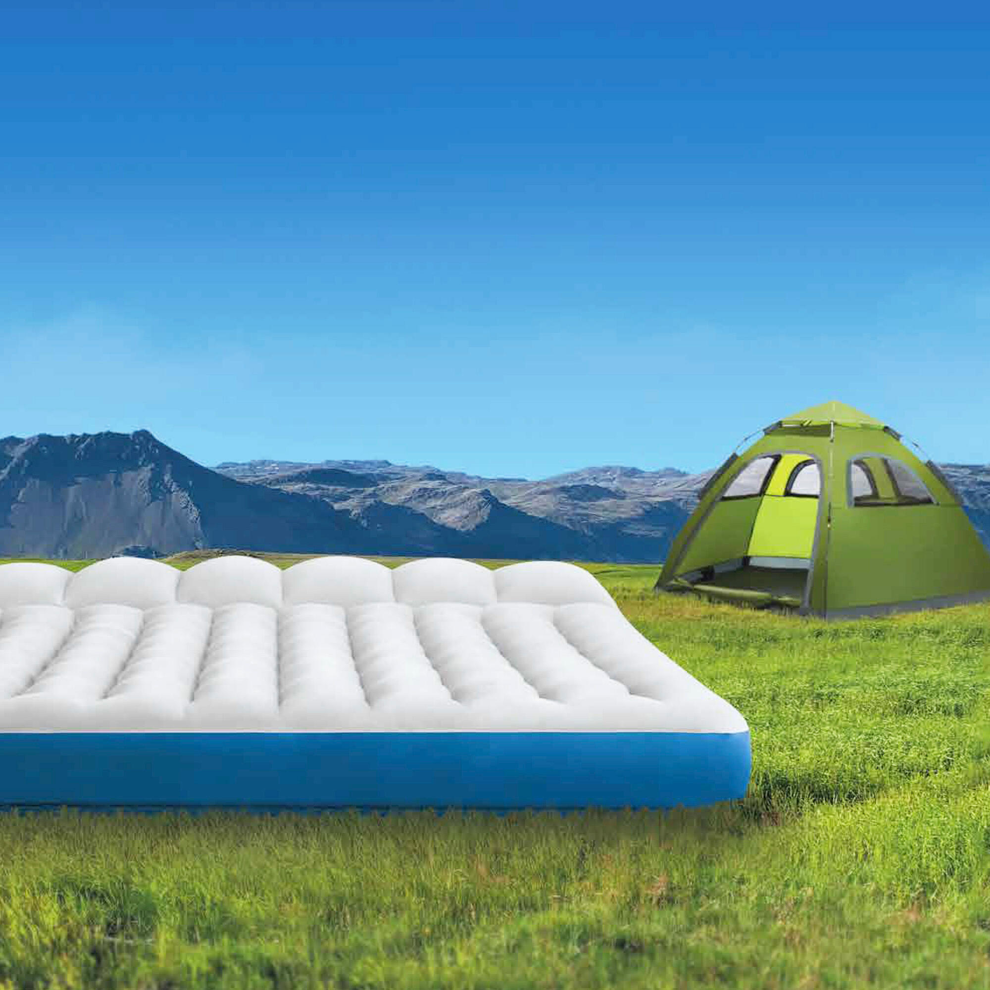 Intex 67999 - Materasso Camping Matrimoniale, 127x193x24 cm 5/7