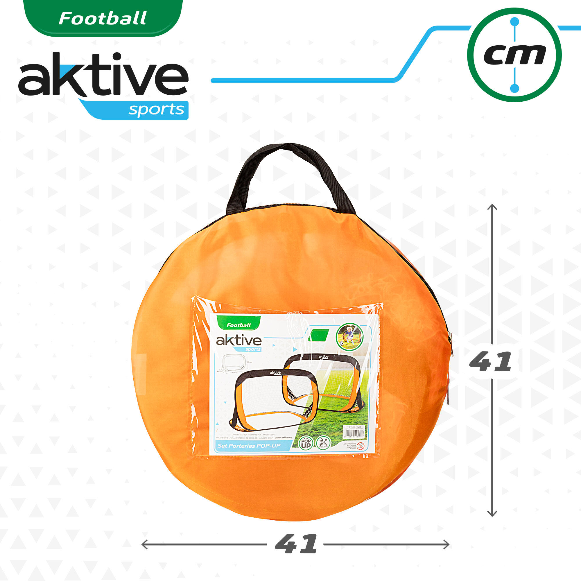 2 porte da calcio pop-up Aktive Sport 7/7