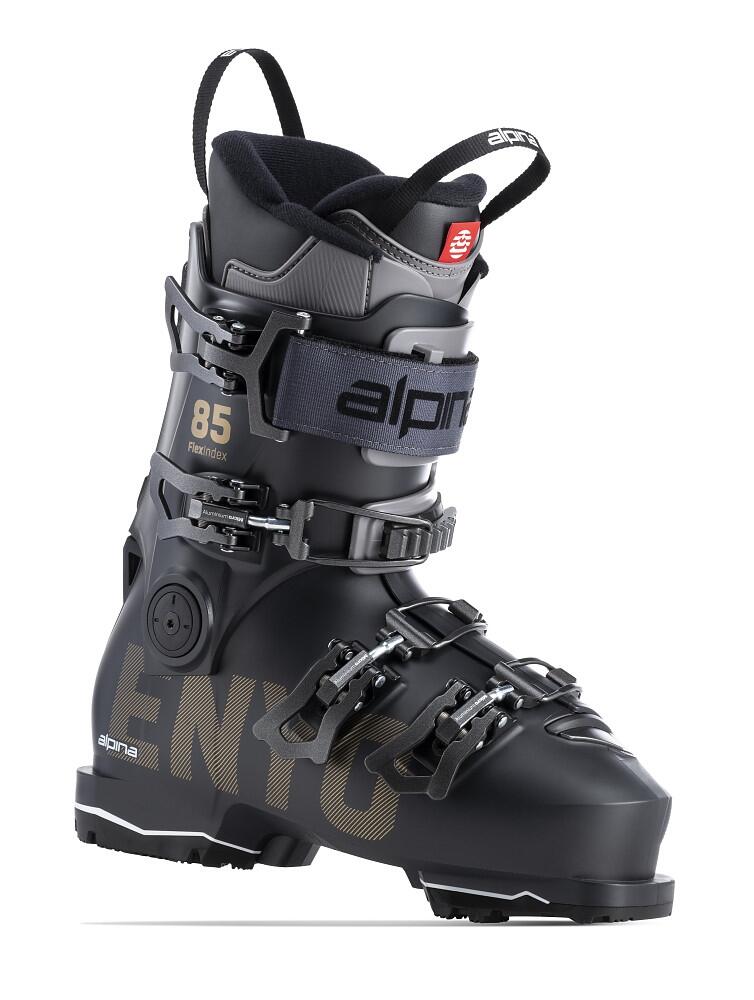 Chaussures de ski ALPINA Enyo 85, Noir/Doré, Femmes 4/5