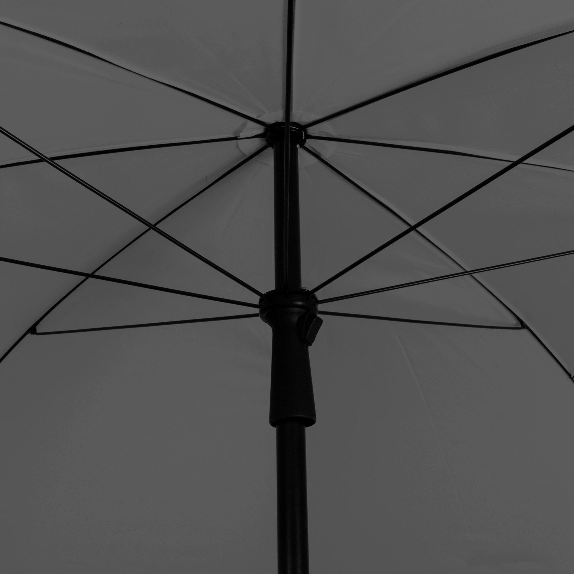 Parasol de jardin 240 cm protection UV30 gris Aktive Garden 7/7