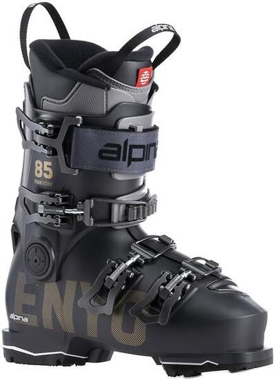 Skischuhe ALPINA Enyo 85, Schwarz/Gold, Damen