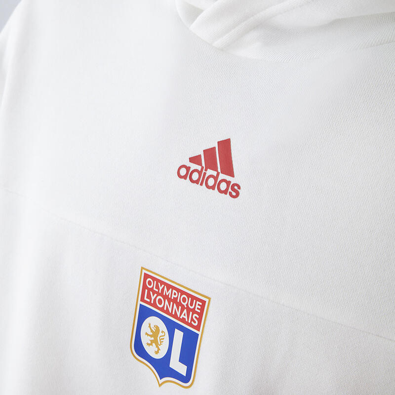 Sweat à capuche BL Blanc Homme