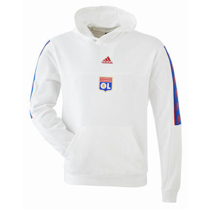 Sweat à capuche BL Blanc Homme