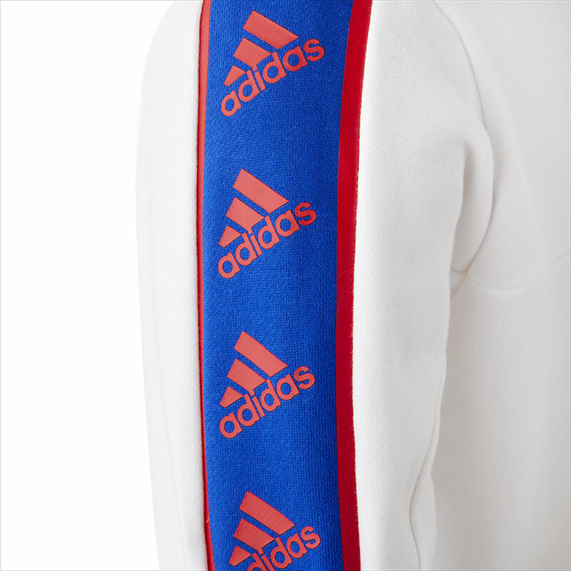 Sweat à capuche BL Blanc Homme