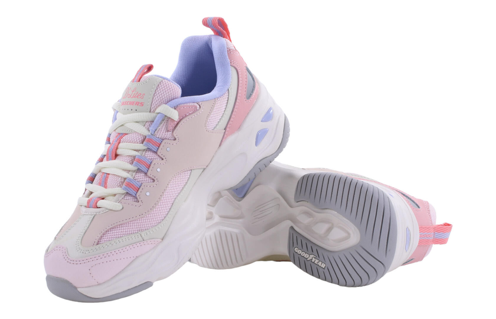 Buty na co dzień damskie SKECHERS DLITES 4.0 FRESH eko skóra 4/4