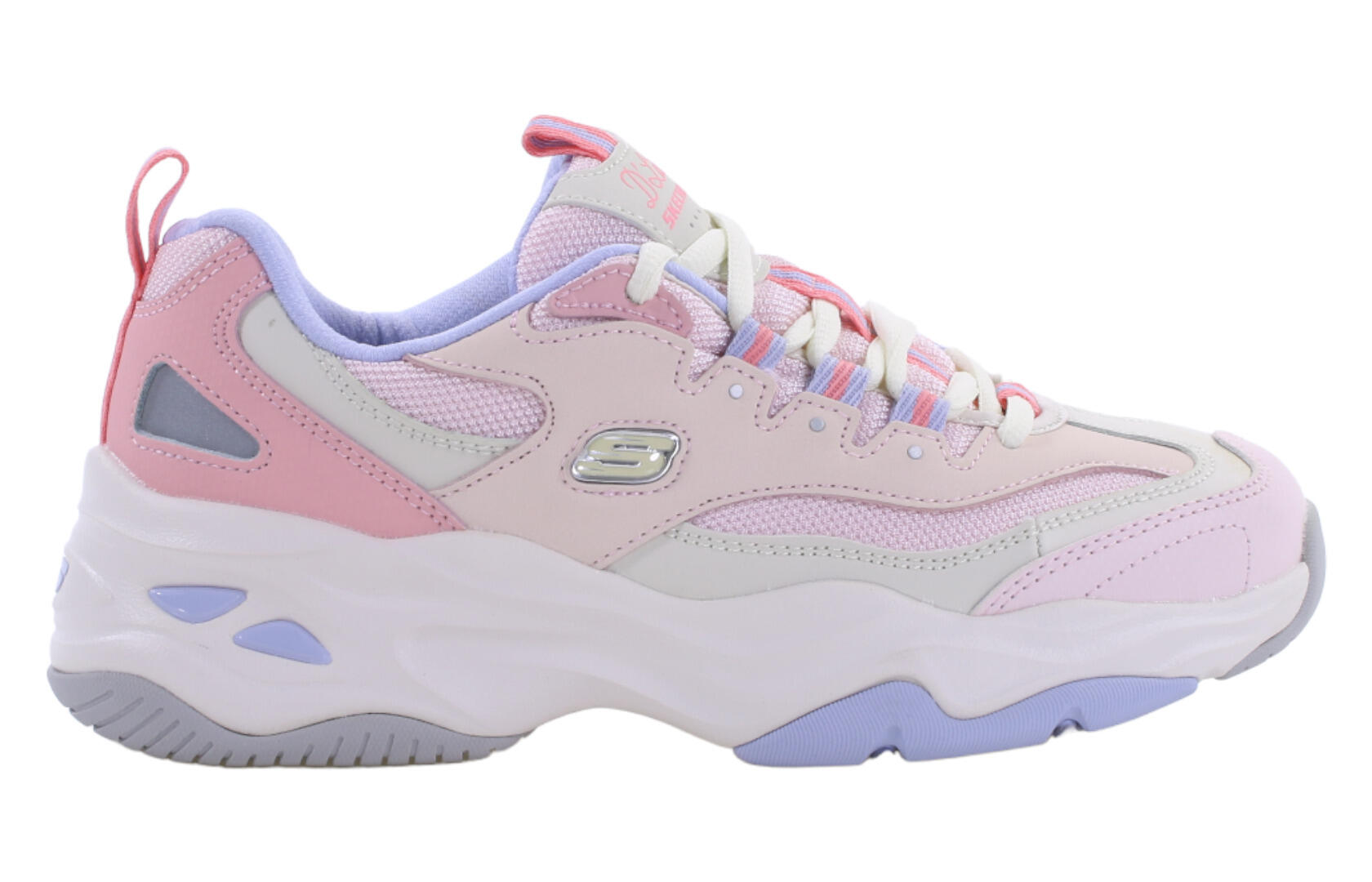 Buty na co dzień damskie SKECHERS DLITES 4.0 FRESH eko skóra 1/4