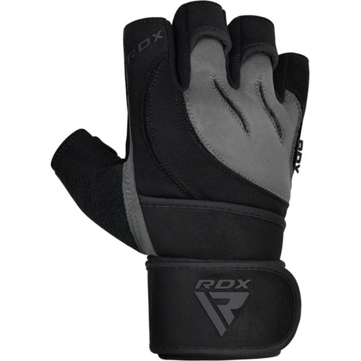 L4 Fitnesshandschoenen - Grijs - Maat: M 5/7