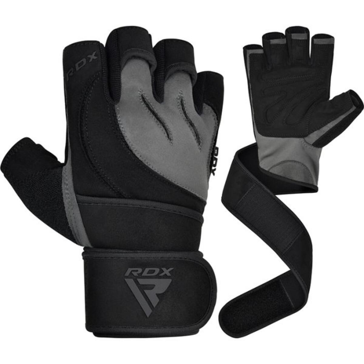 L4 Fitnesshandschoenen - Grijs - Maat: M 6/7