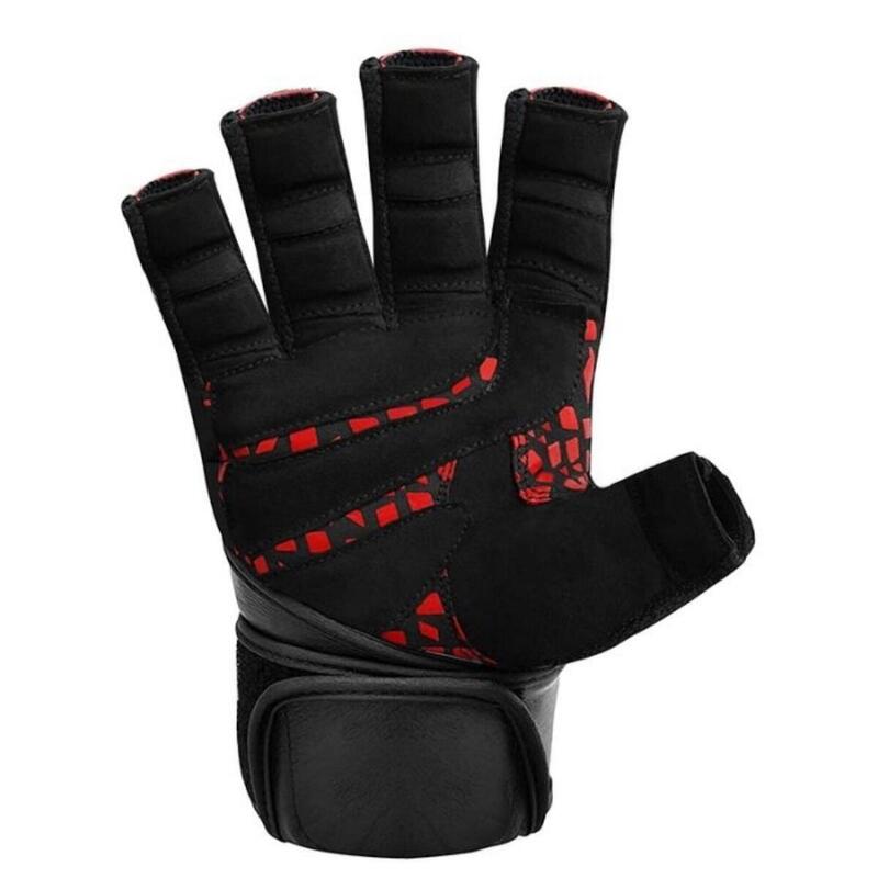 Manusi pentru sala,ridicari greutati RDX L7, Rosu/Negru, XL+