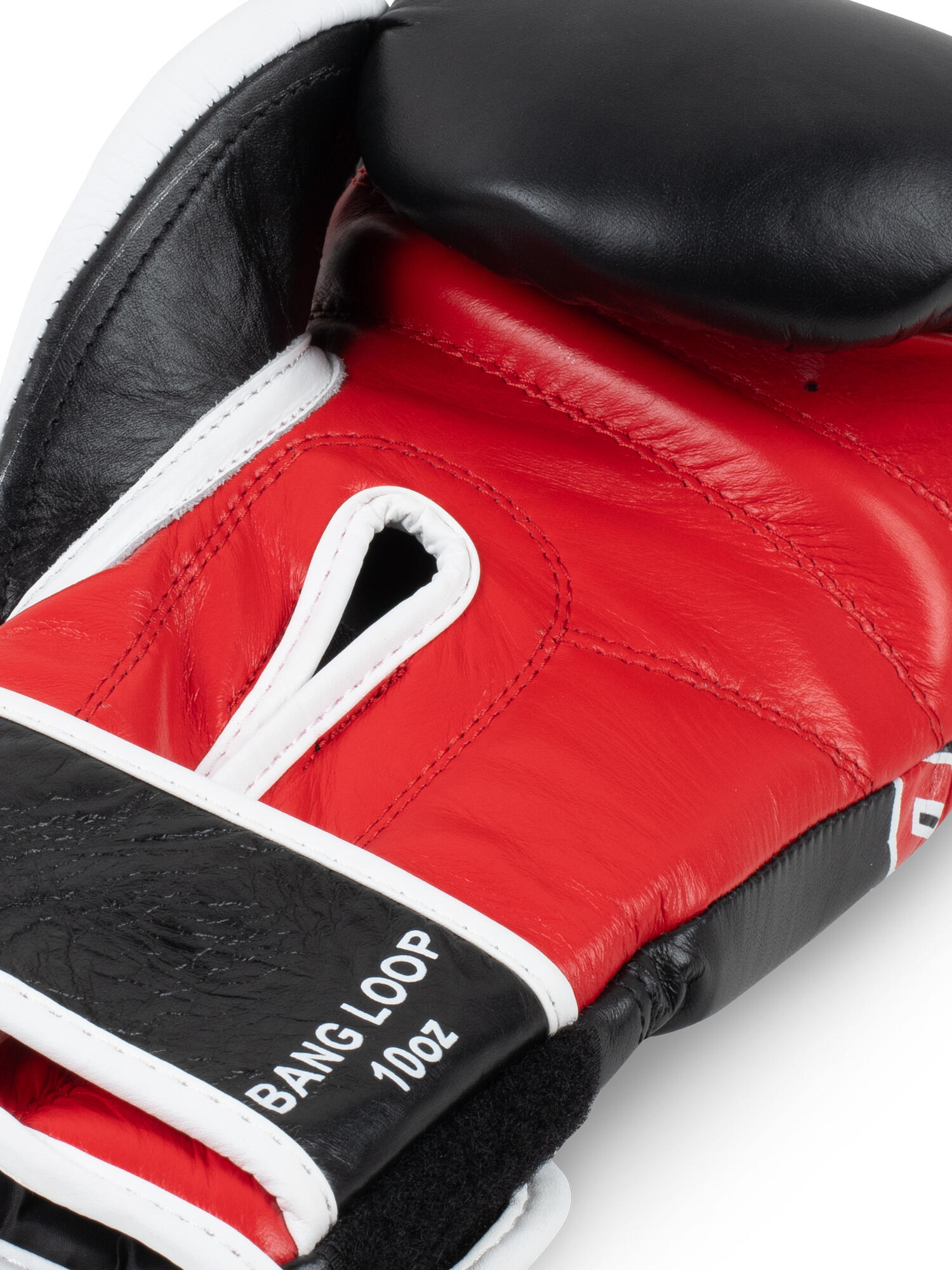 BENLEE Boxhandschuhe Fighter – Leder, 18 Oz, Für Sparring & Training (Rot/Schwarz)