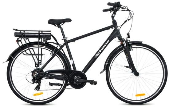 City bike uomo 28" alluminio forcella ammortizzata 10.4 ah