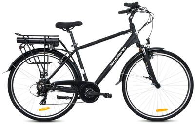 City bike uomo 28" alluminio forcella ammortizzata 10.4 ah