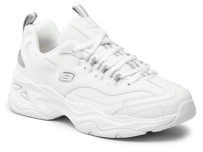 Buty na co dzień damskie SKECHERS DLITES 4.0 FRESH eko skóra