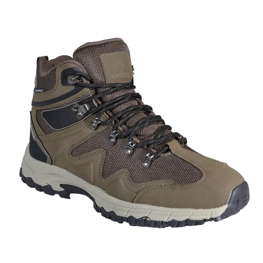 Lhotse - Chaussures Après-ski Vultur Taupe/noir - 40 - Chaussures À Crampons - Beige|noir - 40 - Decathlon
