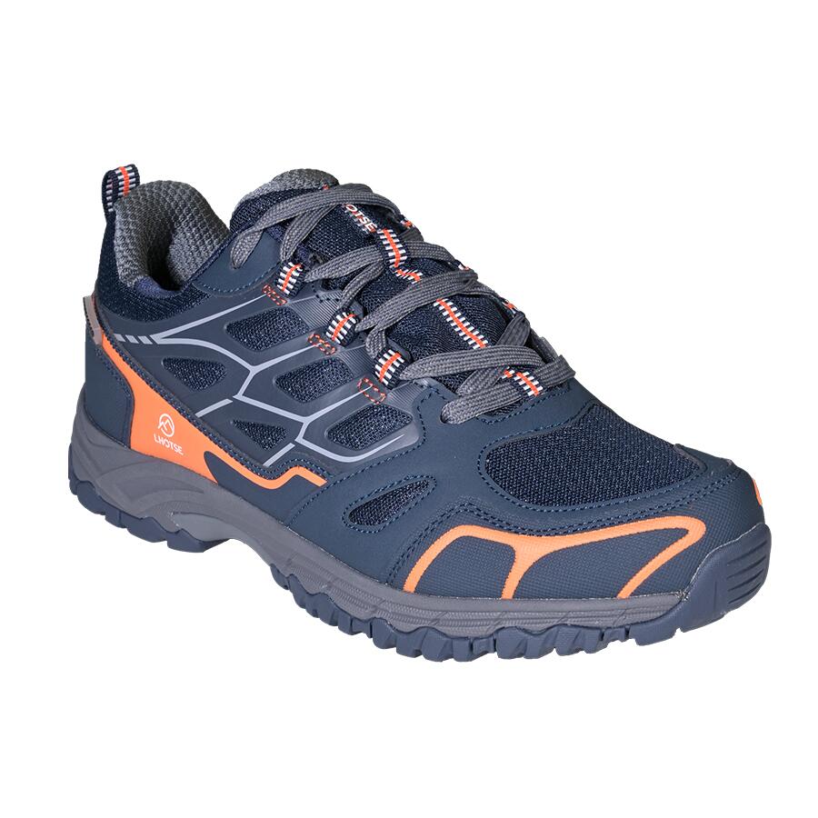 Lhotse - Chaussures Noettie Mood/orange - 46 - Chaussures À Crampons - Bleu|orange - 46 - Decathlon