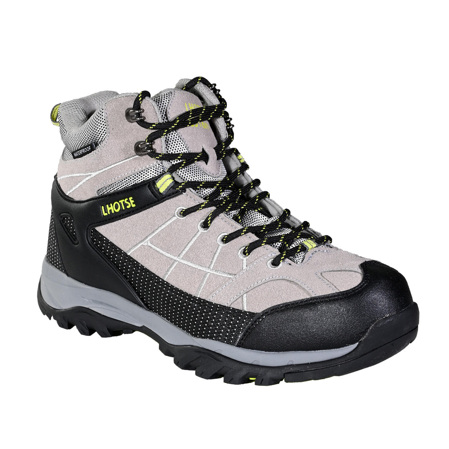 Chaussures Après-ski CHOCARD GRIS/LIME - 42 1/4