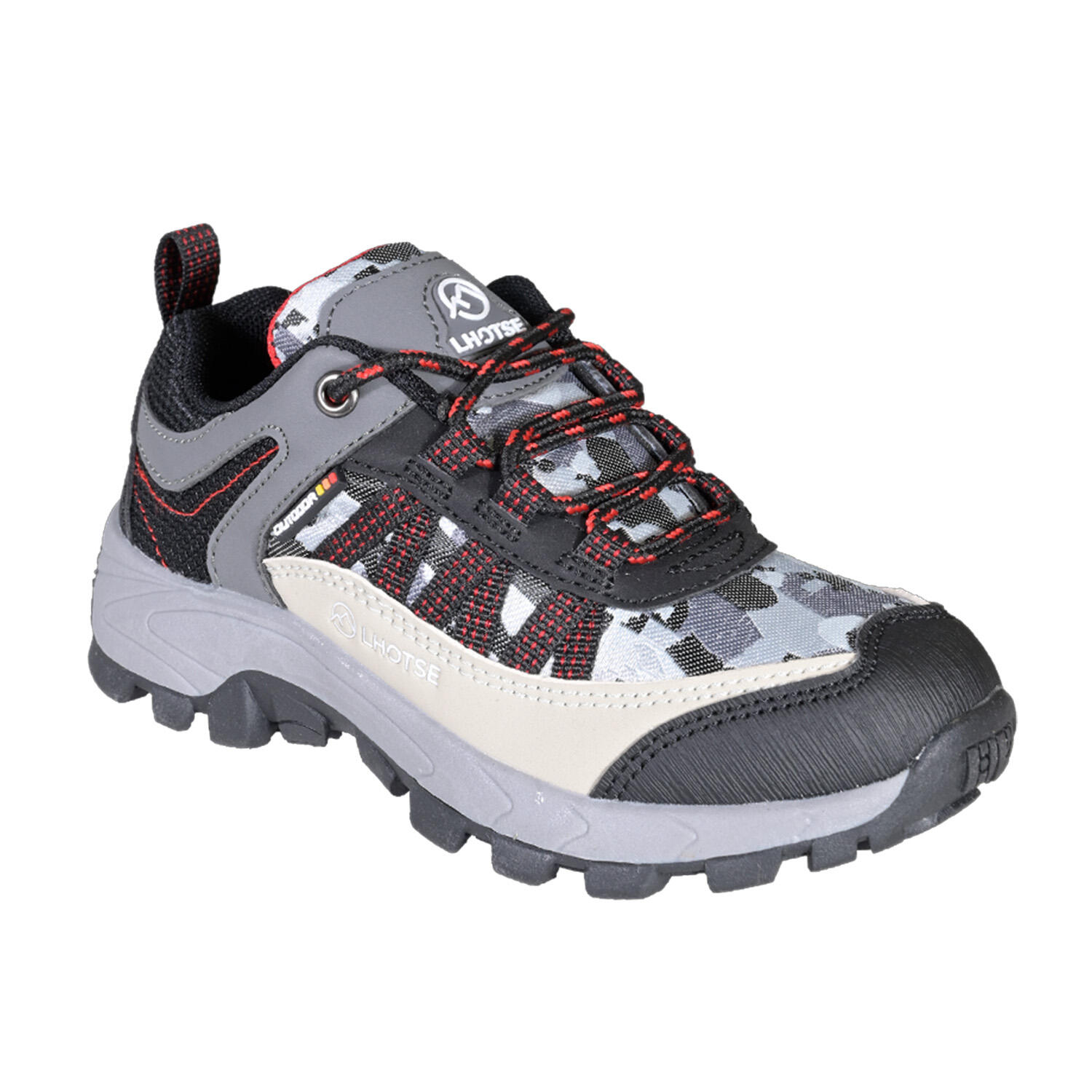Chaussures PANDA GRIS/ROUGE - 29 1/4