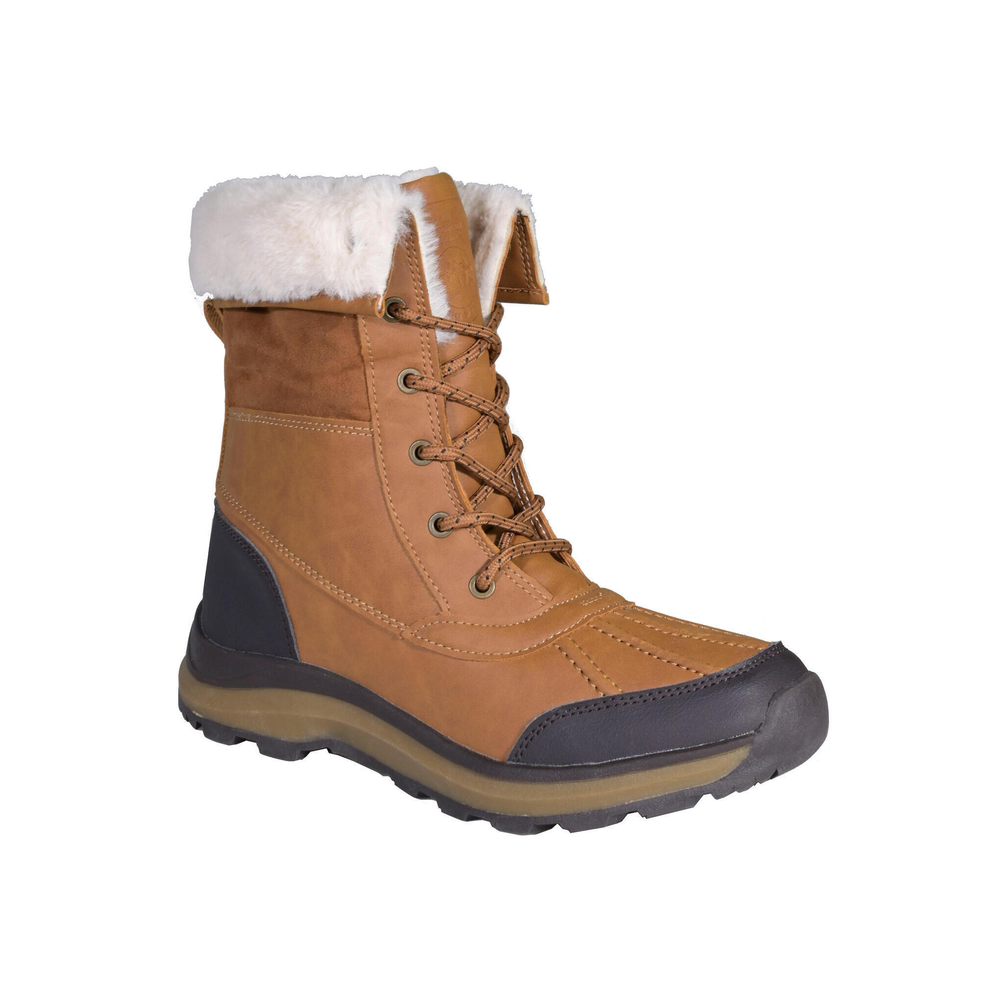 Lhotse - Chaussures Après-ski Ossa Camel - 45 - Chaussures À Crampons - Marron - 45 - Decathlon
