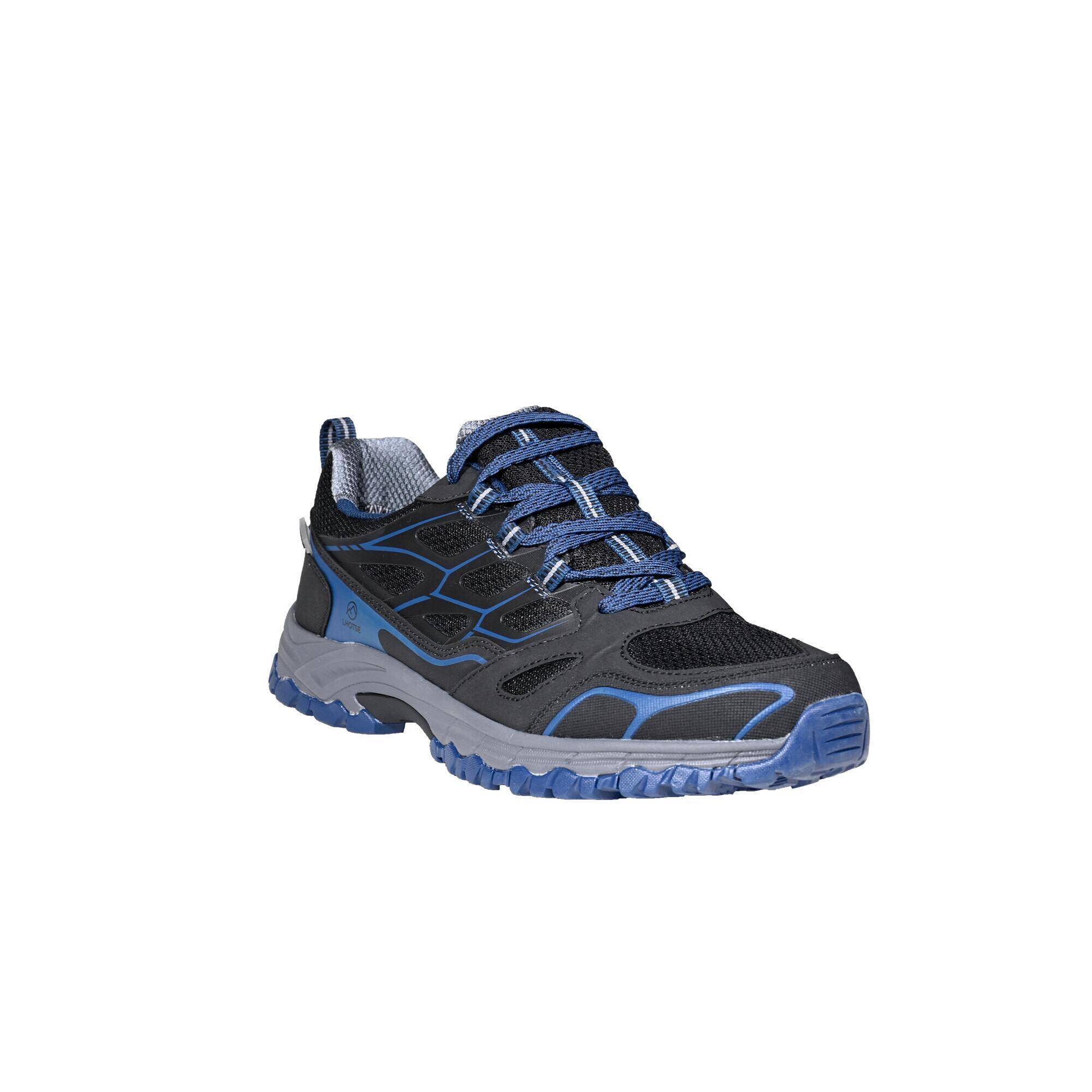 Lhotse - Chaussures Noettie Noir/bleu - 43 - Chaussures À Crampons - Bleu|noir - 43 - Decathlon